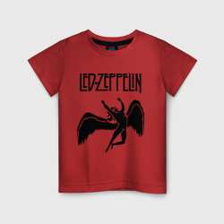 Детская футболка хлопок Led Zeppelin swan