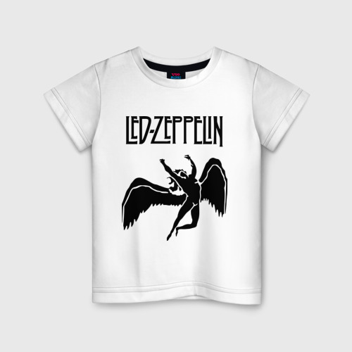 Детская футболка хлопок Led Zeppelin swan