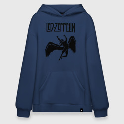 Худи SuperOversize хлопок Led Zeppelin swan