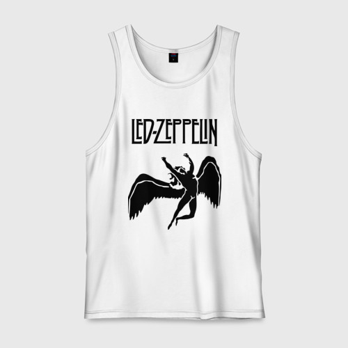 Мужская майка хлопок Led Zeppelin swan