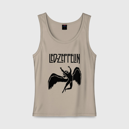 Женская майка хлопок Led Zeppelin swan