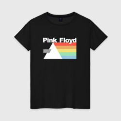 Женская футболка хлопок Pink Floyd