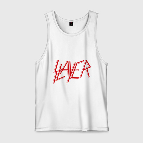 Мужская майка хлопок Slayer logo