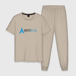 Мужская пижама хлопок Arch Linux