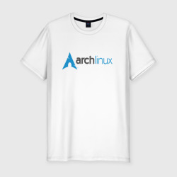 Приталенная футболка Arch Linux (Мужская)
