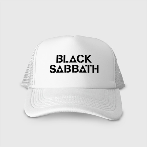 Кепка тракер с сеткой Black Sabbath