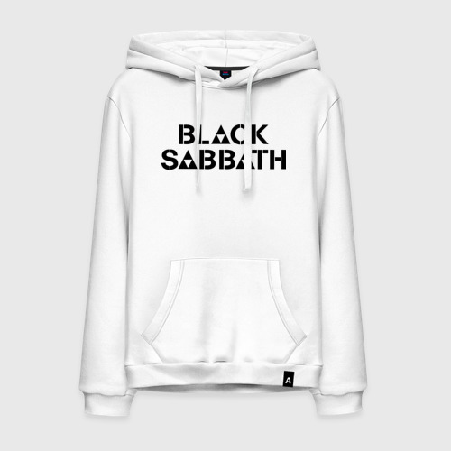 Мужская толстовка хлопок Black Sabbath, цвет белый