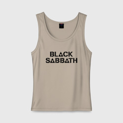 Женская майка хлопок Black Sabbath