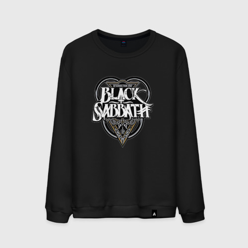 Мужской свитшот хлопок Black Sabbath, цвет черный