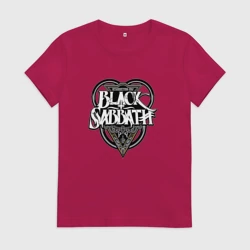 Женская футболка хлопок Black Sabbath