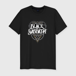 Мужская футболка хлопок Slim Black Sabbath