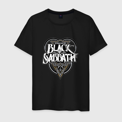 Мужская футболка хлопок Black Sabbath, цвет черный