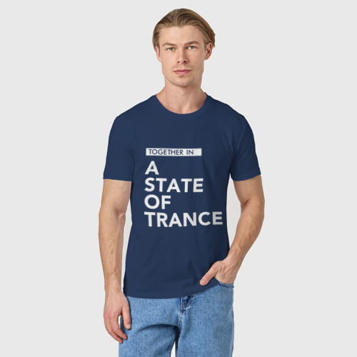 Мужская футболка хлопок Together in A State of Trance - фото 3