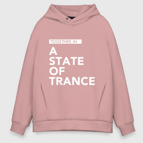 Мужское худи Oversize хлопок Together in A State of Trance