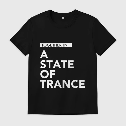 Мужская футболка хлопок Together in A State of Trance