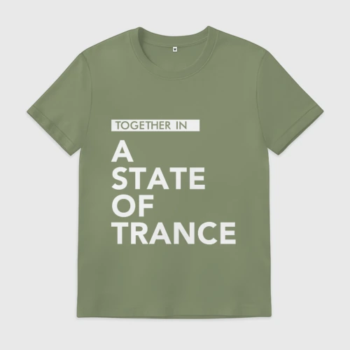 Мужская футболка хлопок Together in A State of Trance