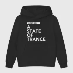 Мужская толстовка без начеса хлопок Together in A State of Trance