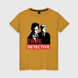Женская футболка хлопок Настоящий детектив