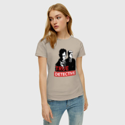 Женская футболка хлопок Настоящий детектив - фото 2
