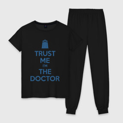 Женская пижама хлопок Trust me I'm the Doctor