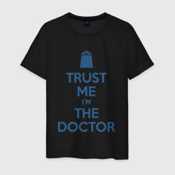 Мужская футболка хлопок Trust me I'm the Doctor