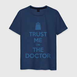 Мужская футболка хлопок Trust me I'm the Doctor