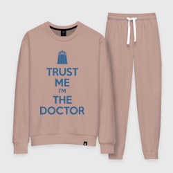 Женский костюм хлопок Trust me I'm the Doctor