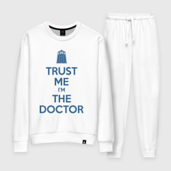 Женский костюм хлопок Trust me I'm the Doctor