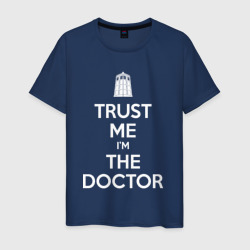 Trust me I'm the Doctor – Мужская футболка хлопок с принтом купить со скидкой в -20%