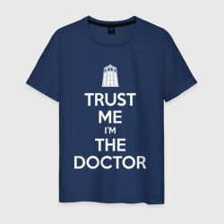 Мужская футболка хлопок Trust me I'm the Doctor