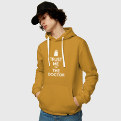 Мужская толстовка хлопок Trust me I'm the Doctor - фото 2