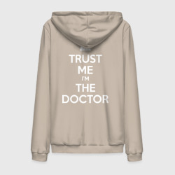 Мужская толстовка на молнии хлопок Trust me I'm the Doctor