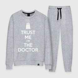 Женский костюм хлопок Trust me I'm the Doctor