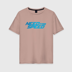 Женская футболка хлопок Oversize Need for Speed