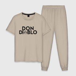 Мужская пижама хлопок Don Diablo