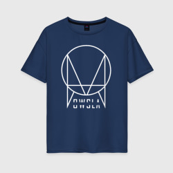 Женская футболка хлопок Oversize OWSLA