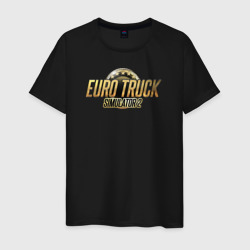 Мужская футболка хлопок Euro Truck Simulator2