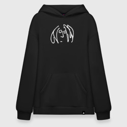 Худи SuperOversize хлопок Imagine logo