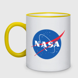 Кружка двухцветная NASA