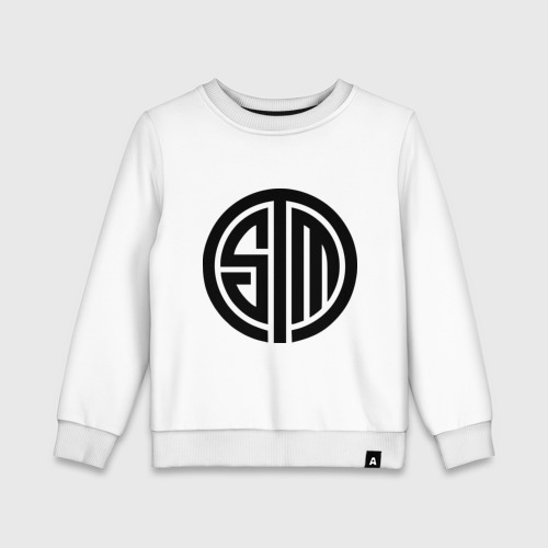 Детский свитшот хлопок SoloMid, цвет белый