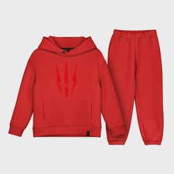 Детский костюм хлопок Oversize Ведьмак 3