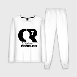 Женская пижама с лонгсливом хлопок Ronaldo