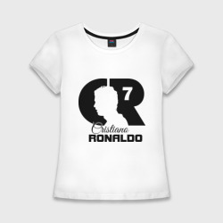 Женская футболка хлопок Slim Ronaldo