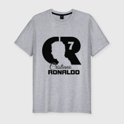 Мужская футболка хлопок Slim Ronaldo