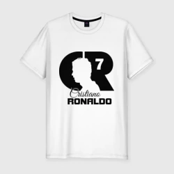 Мужская футболка хлопок Slim Ronaldo