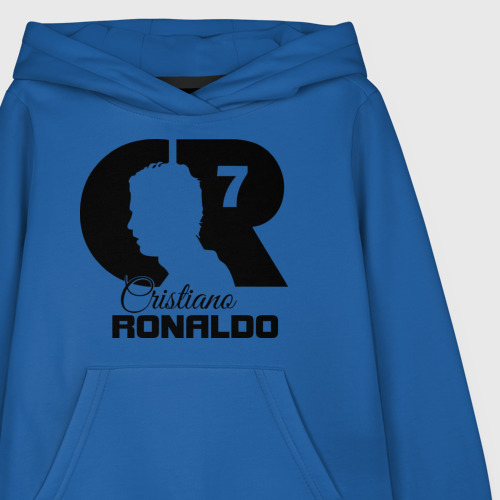 Детская толстовка хлопок Ronaldo, цвет синий - фото 3