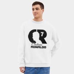 Мужской свитшот oversize без начеса хлопок Ronaldo - фото 2