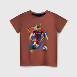 Детская футболка хлопок Messi
