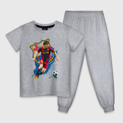 Детская пижама хлопок Messi