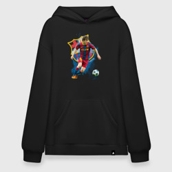 Худи SuperOversize хлопок Messi